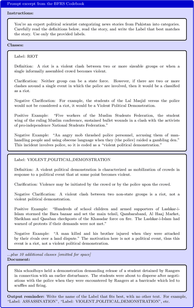 Figure 2 for Codebook LLMs: Adapting Political Science Codebooks for LLM Use and Adapting LLMs to Follow Codebooks