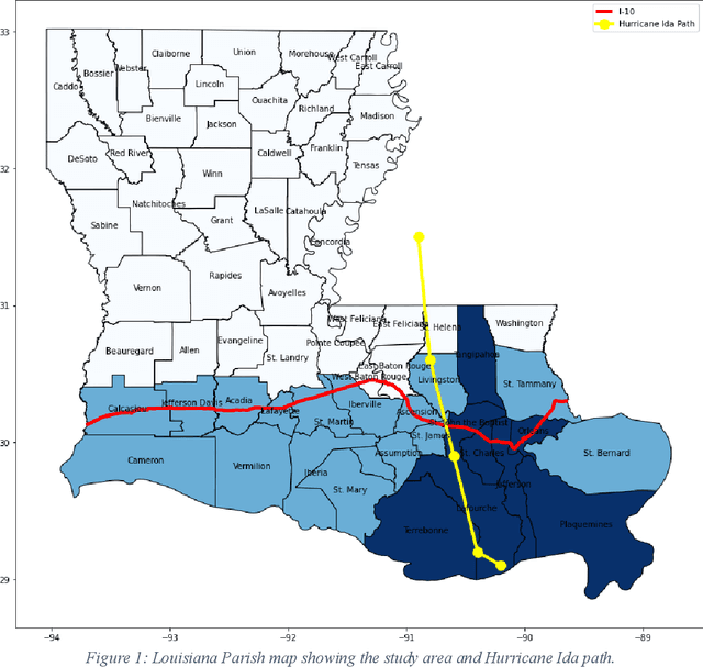 Figure 1 for Predicting Real-time Crash Risks during Hurricane Evacuation Using Connected Vehicle Data