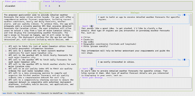 Figure 1 for Towards Conversational Development Environments: Using Theory-of-Mind and Multi-Agent Architectures for Requirements Refinement
