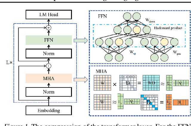 Figure 1 for LoRAP: Transformer Sub-Layers Deserve Differentiated Structured Compression for Large Language Models
