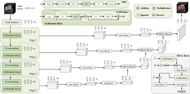 Figure 1 for SRMA-Mamba: Spatial Reverse Mamba Attention Network for Pathological Liver Segmentation in MRI Volumes