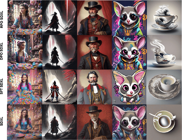 Figure 2 for Diffusion-RPO: Aligning Diffusion Models through Relative Preference Optimization