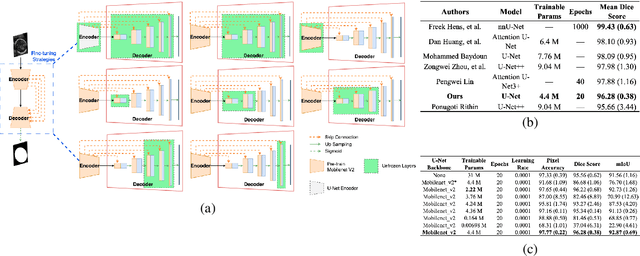 Figure 1 for Evaluate Fine-tuning Strategies for Fetal Head Ultrasound Image Segmentation with U-Net