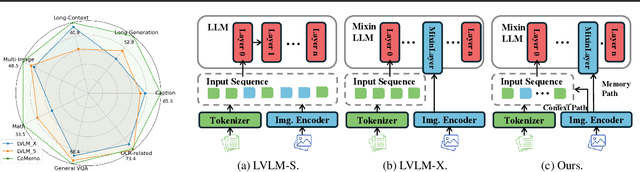 Figure 1 for CoMemo: LVLMs Need Image Context with Image Memory
