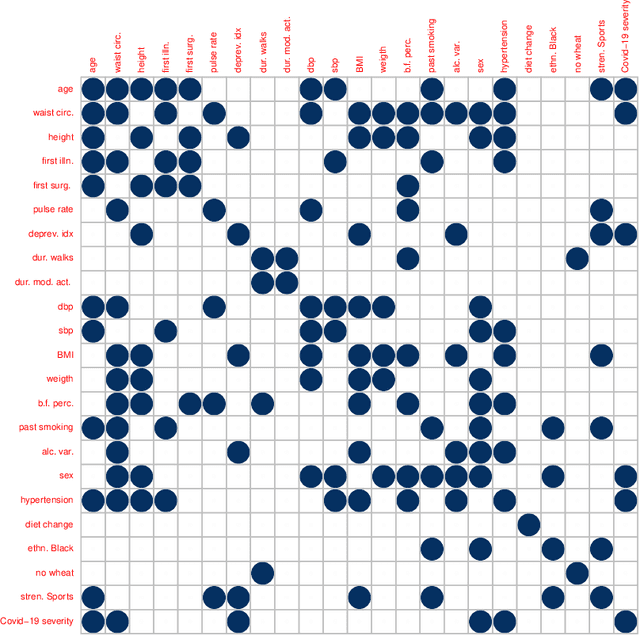 Figure 2 for High-Dimensional Undirected Graphical Models for Arbitrary Mixed Data