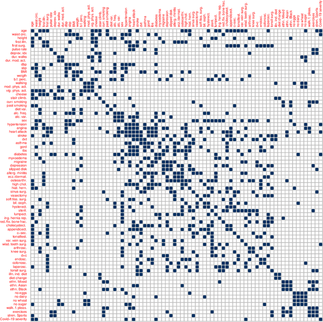 Figure 4 for High-Dimensional Undirected Graphical Models for Arbitrary Mixed Data