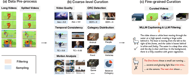 Figure 2 for Raccoon: Multi-stage Diffusion Training with Coarse-to-Fine Curating Videos