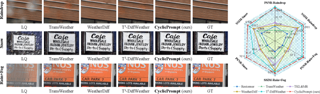 Figure 1 for Prompt to Restore, Restore to Prompt: Cyclic Prompting for Universal Adverse Weather Removal