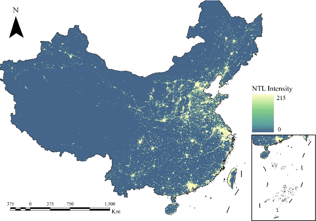 Figure 3 for A Novel Modeling Framework and Data Product for Extended VIIRS-like Artificial Nighttime Light Image Reconstruction (1986-2024)