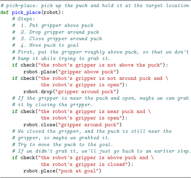Figure 3 for Conditionally Combining Robot Skills using Large Language Models