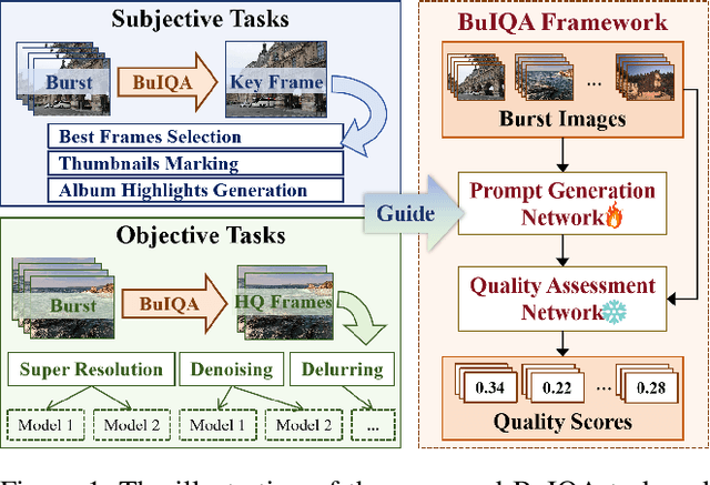 Figure 1 for Burst Image Quality Assessment: A New Benchmark and Unified Framework for Multiple Downstream Tasks