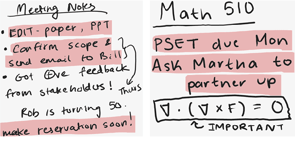 Figure 1 for SLATE: A Sequence Labeling Approach for Task Extraction from Free-form Inked Content