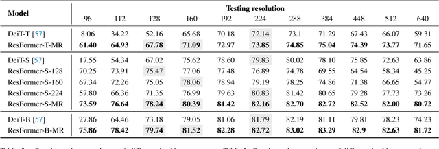 Figure 2 for ResFormer: Scaling ViTs with Multi-Resolution Training
