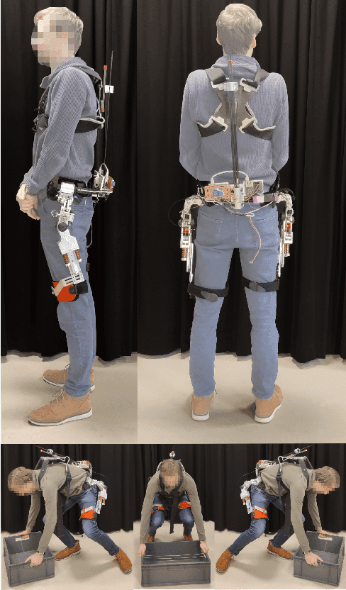 Figure 1 for Using Intent Estimation and Decision Theory to Support Lifting Motions with a Quasi-Passive Hip Exoskeleton