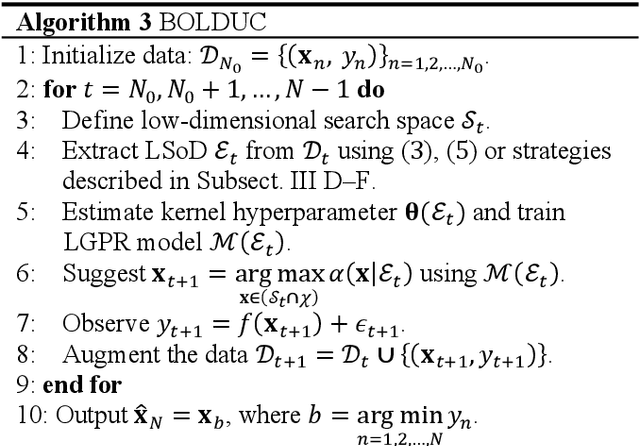 Figure 1 for Bayesian Optimization that Limits Search Region to Lower Dimensions Utilizing Local GPR
