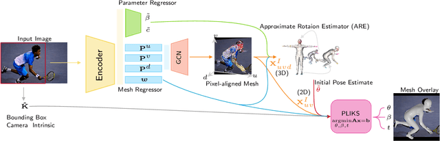Figure 3 for PLIKS: A Pseudo-Linear Inverse Kinematic Solver for 3D Human Body Estimation