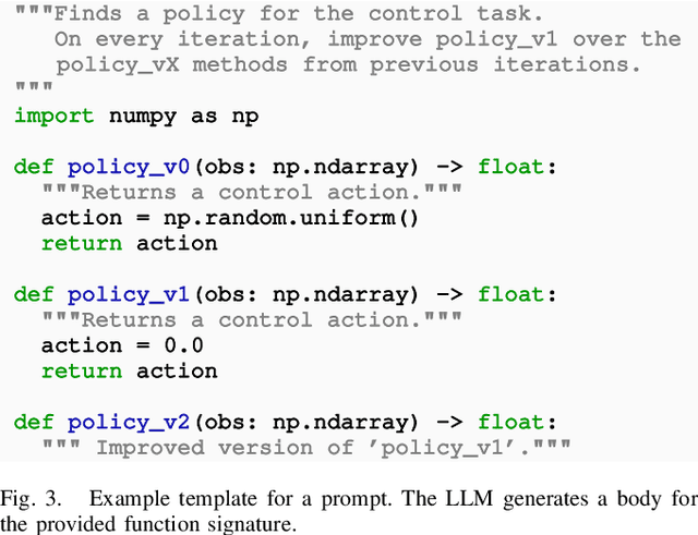 Figure 2 for Synthesizing Interpretable Control Policies through Large Language Model Guided Search