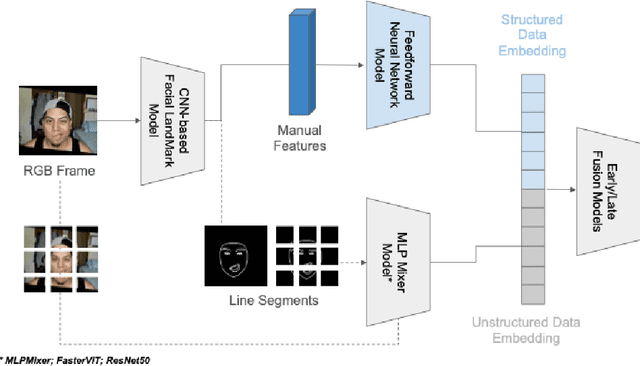 Figure 1 for A Multimodal Fusion Model Leveraging MLP Mixer and Handcrafted Features-based Deep Learning Networks for Facial Palsy Detection