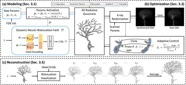 Figure 3 for 4DRGS: 4D Radiative Gaussian Splatting for Efficient 3D Vessel Reconstruction from Sparse-View Dynamic DSA Images