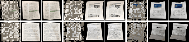 Figure 2 for DocMAE: Document Image Rectification via Self-supervised Representation Learning