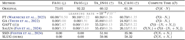 Figure 2 for Single Layer Single Gradient Unlearning