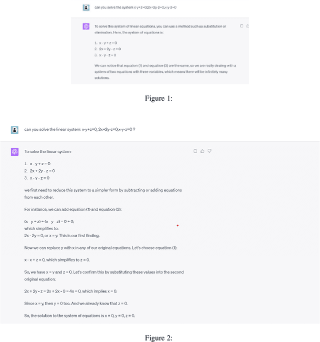 Figure 1 for ChatGPT may excel in States Medical Licensing Examination but falters in basic Linear Algebra