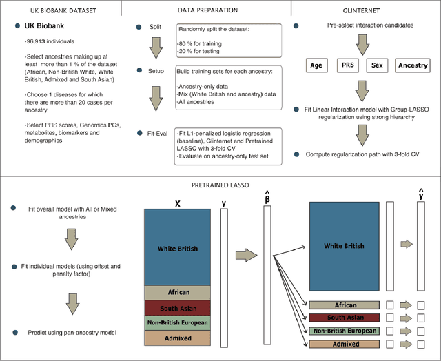 Figure 2 for Using Pre-training and Interaction Modeling for ancestry-specific disease prediction in UK Biobank