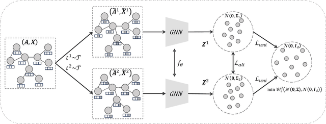 Figure 1 for Negative-Free Self-Supervised Gaussian Embedding of Graphs