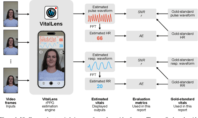 Figure 1 for VitalLens: Take A Vital Selfie