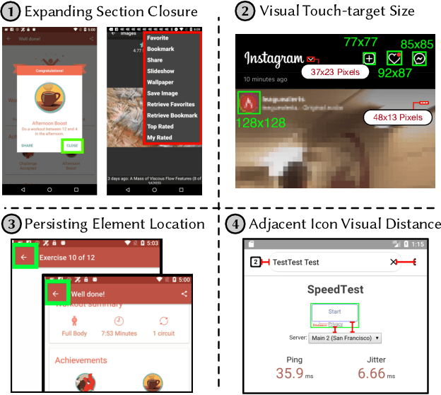 Figure 3 for MotorEase: Automated Detection of Motor Impairment Accessibility Issues in Mobile App UIs