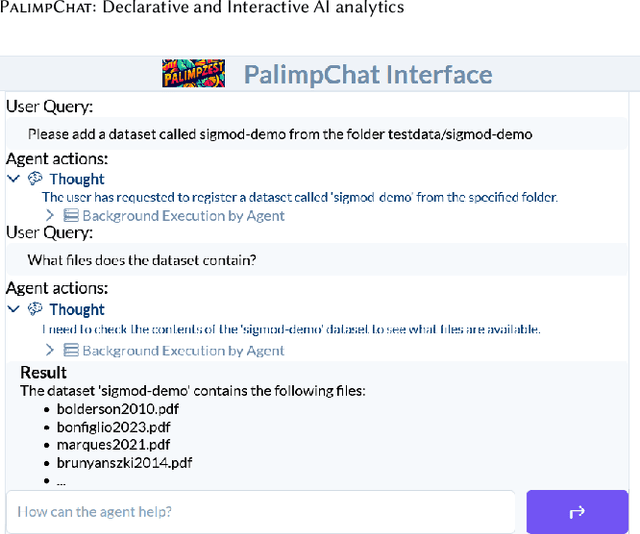Figure 3 for PalimpChat: Declarative and Interactive AI analytics