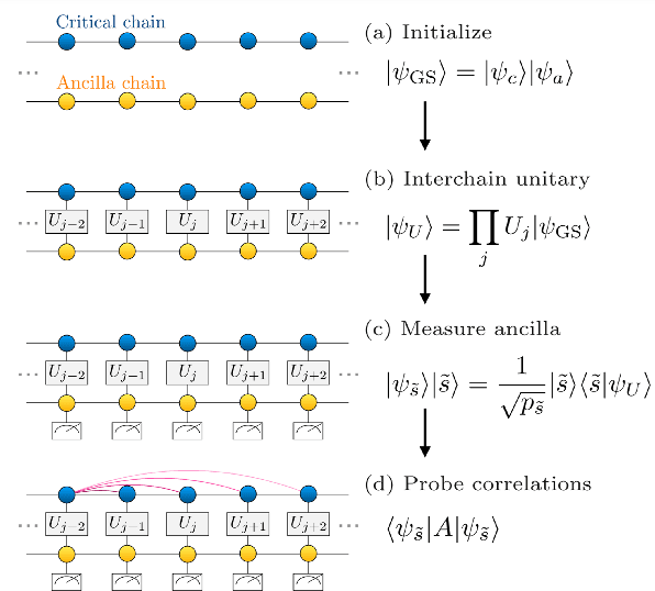 Figure 1 for Generative modeling assisted simulation of measurement-altered quantum criticality