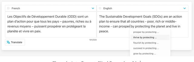 Figure 1 for Translation Word-Level Auto-Completion: What can we achieve out of the box?