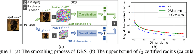 Figure 1 for Mitigating the Curse of Dimensionality for Certified Robustness via Dual Randomized Smoothing