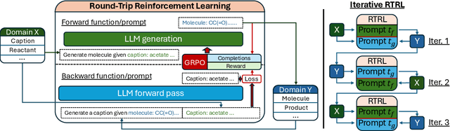 Figure 1 for Round-trip Reinforcement Learning: Self-Consistent Training for Better Chemical LLMs
