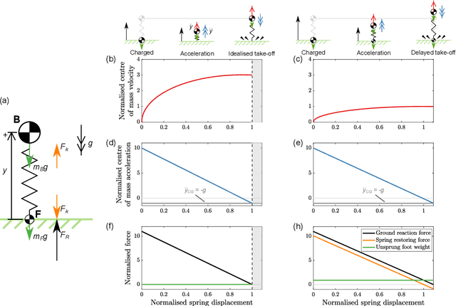Figure 3 for Characterising the take-off dynamics and energy efficiency in spring-driven jumping robots