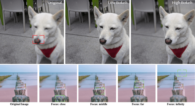 Figure 1 for DiffCamera: Arbitrary Refocusing on Images