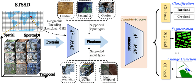 Figure 1 for A$^{2}$-MAE: A spatial-temporal-spectral unified remote sensing pre-training method based on anchor-aware masked autoencoder
