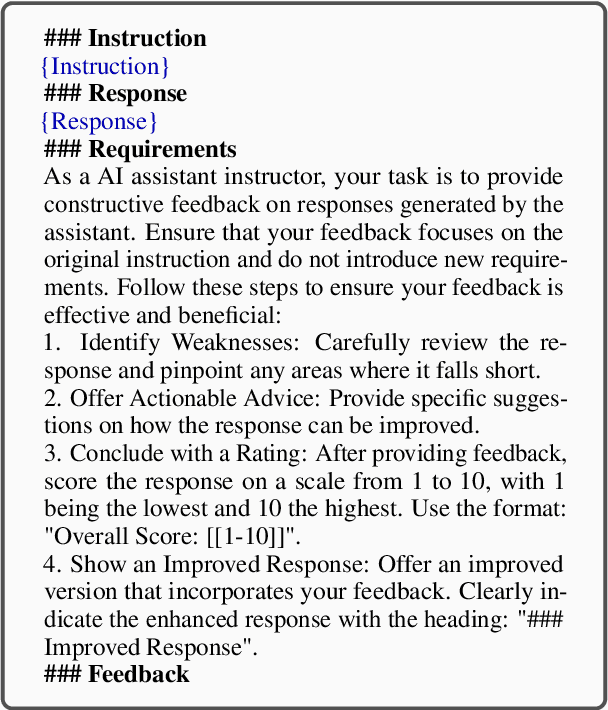 Figure 2 for Teaching Language Models to Self-Improve by Learning from Language Feedback