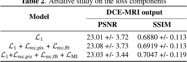 Figure 4 for DCE-FORMER: A Transformer-based Model With Mutual Information And Frequency-based Loss Functions For Early And Late Response Prediction In Prostate DCE-MRI