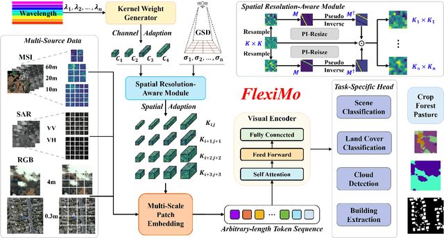 Figure 2 for FlexiMo: A Flexible Remote Sensing Foundation Model