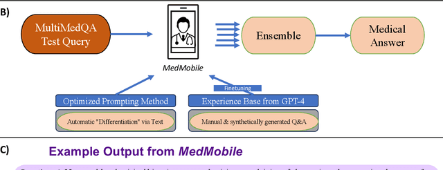 Figure 1 for MedMobile: A mobile-sized language model with expert-level clinical capabilities