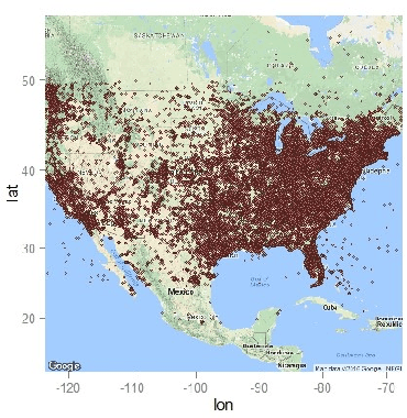 Figure 4 for Content-Aware Tweet Location Inference using Quadtree Spatial Partitioning and Jaccard-Cosine Word Embedding