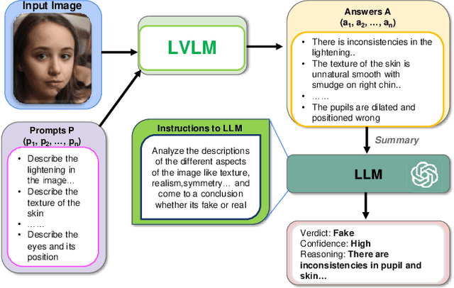 Figure 1 for TruthLens:A Training-Free Paradigm for DeepFake Detection