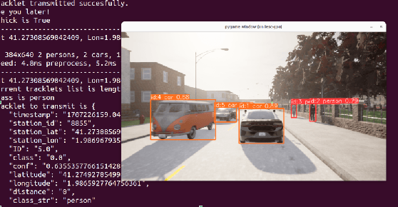 Figure 2 for Multi-Object Tracking for Collision Avoidance Using Multiple Cameras in Open RAN Networks
