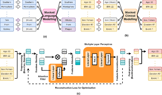 Figure 1 for Masked Clinical Modelling: A Framework for Synthetic and Augmented Survival Data Generation