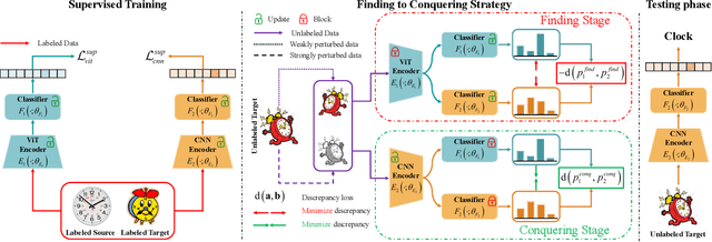Figure 3 for Learning CNN on ViT: A Hybrid Model to Explicitly Class-specific Boundaries for Domain Adaptation