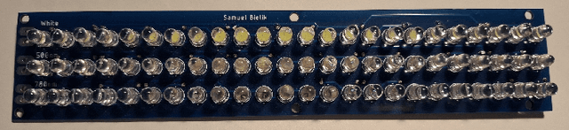 Figure 2 for Towards Varroa destructor mite detection using a narrow spectra illumination