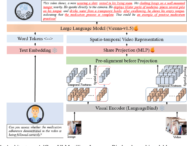 Figure 1 for AdCare-VLM: Leveraging Large Vision Language Model (LVLM) to Monitor Long-Term Medication Adherence and Care