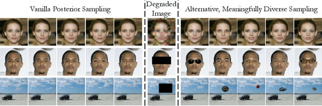 Figure 1 for From Posterior Sampling to Meaningful Diversity in Image Restoration